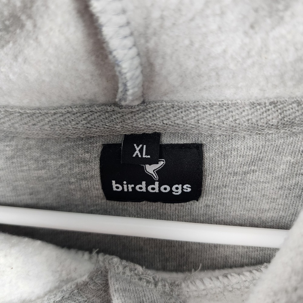 Birddogs Sunset Bird Pullover Hoodie XL Regular Gray Back Graphic Logo - Picture 4 of 9